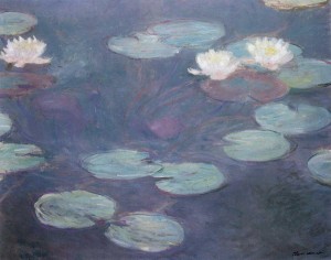 Claude Monet (1840-1926) Ninfee  1916-1919 Olio su tela
