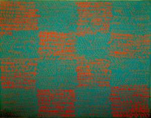 Carla Accardi Oriente 1964 Olio su tela 160 x 210 cm  -1, Collezione Giancarlo e Danna Olgiati, Lugano