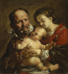 Giovanni Serodine, Sacra Famiglia, 1625-1626 circa, tela, cm 65 x 60, Ascona, Patriziato (fotografia: Roberto Pellegrini)