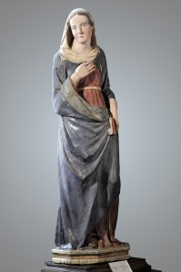 Tino DI CAMAINO, Vierge de l’Annonciation, Pise ?, avant 1315, bois, polychromie, Florence, Museo Stefano Bardini © Museo Stefano Bardini, Florence 