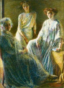 Umberto Boccioni, Tre donne, 1909-1910 Milano, Collezione Intesa Sanpaolo, Gallerie d'Italia, Piazza Scala 