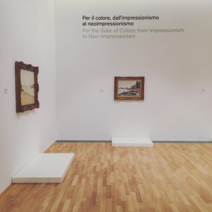 Paul Signac, Riflessi sull’acqua; Museo d’arte della Svizzera italiana, Lugano 03/09/2016 - 08/01/2017 - Allestimento